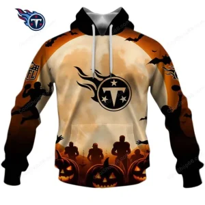 Tennessee Titans NFL Halloween Pumpkin Hoodie AZHD1450