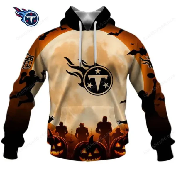 Tennessee Titans NFL Halloween Pumpkin Hoodie AZHD1450