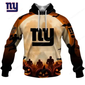 New York Giants NFL Halloween Pumpkin Hoodie AZHD1456
