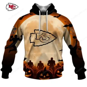 Kansas City Chiefs NFL Halloween Pumpkin Hoodie AZHD1458