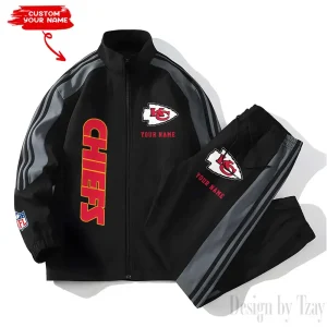 Kansas City Chiefs NFL 2 Piece Casual Athletic Jogging Warm Up S9VSS2PS567