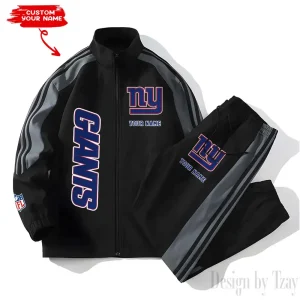 New York Giants NFL 2 Piece Casual Athletic Jogging Warm Up S9VSS2PS575