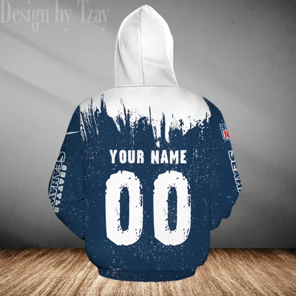 Seattle Seahawks NFL Hoodie Gift For Fan AZHD1493 - Image 2