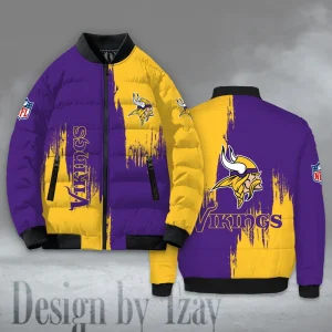 Minnesota Vikings NFL Puffer Jacket SPTPFJ053
