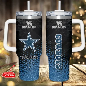 Dallas Cowboys Commanders Cold Drink Mugs Cup Printed Water Bottle 40oz AZC40OZT1103