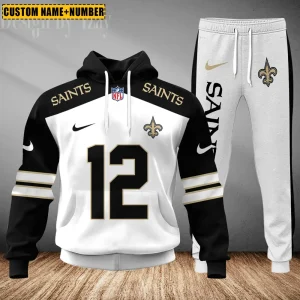New Orleans Saints Combo Hoodie And Sweatpants Gift For Fan AZHD1584