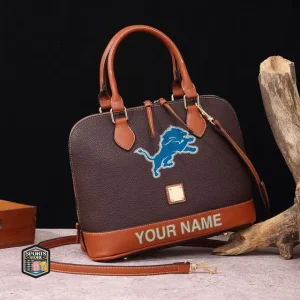 Detroit Lions Elegant Custom Handbag SPTECHFW029