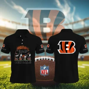 Cincinnati Bengals Summer Man Polo Shirt Button SPTPOLOS071
