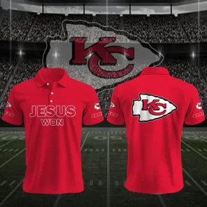 Kansas City Chiefs Summer Man Polo Shirt Button SPTPOLOS114