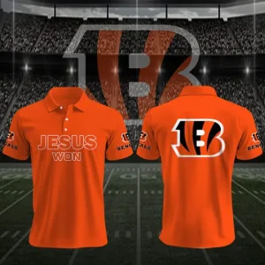 Cincinnati Bengals Summer Man Polo Shirt Button SPTPOLOS123