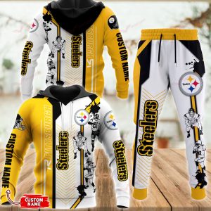 Pittsburgh Steelers Personalized Hoodie and Joggers BB627