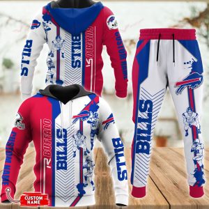 Buffalo Bills Personalized Hoodie and Joggers BB604