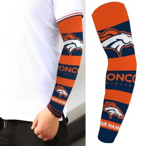 Denver Broncos Personalized Sunshine Arm Sleeves Gift For Fan AZSASL020