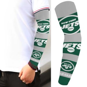 New York Jets Personalized Sunshine Arm Sleeves Gift For Fan AZSASL010