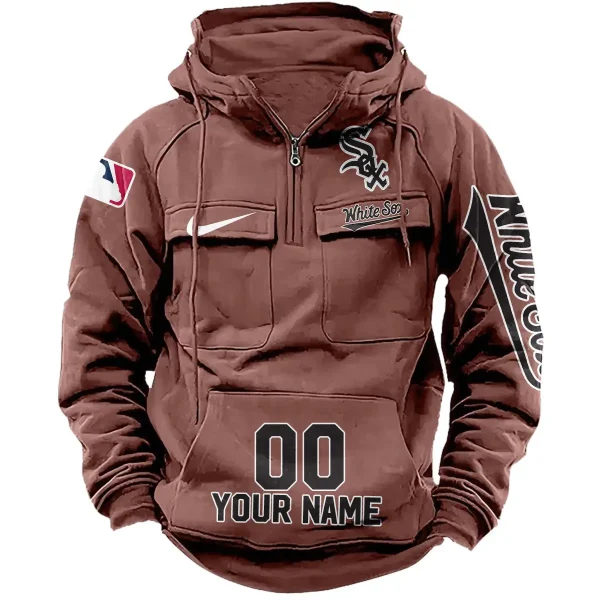 Chicago White Sox Vintage Men Hoodie AZVMHD176 - Image 6