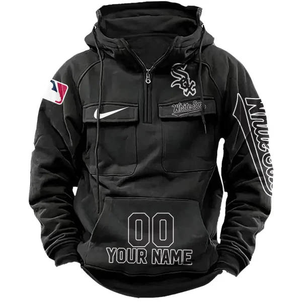 Chicago White Sox Vintage Men Hoodie AZVMHD176 - Image 7