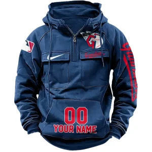 Cleveland Guardians Vintage Men Hoodie AZVMHD178