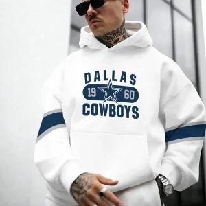 Dallas Cowboys Hooded Pocket Pullover Hoodie AZCHD477