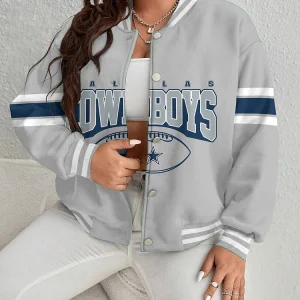 Dallas Cowboys Women Limited Edition Full-Snap Casual Jacket CJ09