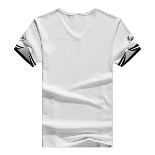 Pittsburgh Steelers Personalized V-neck Women T-shirt BG628 - Image 3