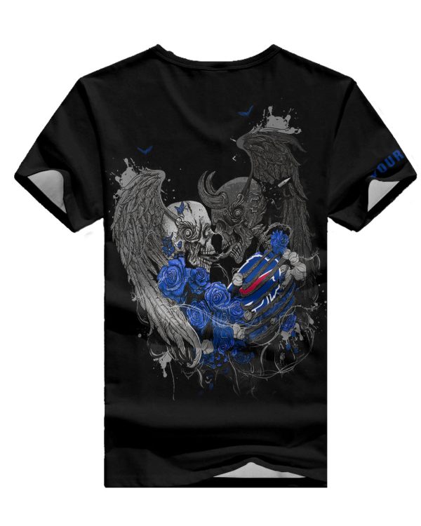 Buffalo Bills Personalized V-neck Women T-shirt BG658 - Image 2
