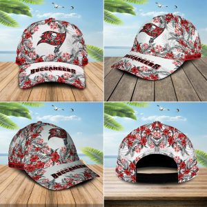 Tampa Bay Buccaneers Hawaii Pattern Classic Cap AZCCAP101