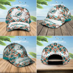 Miami Dolphins Hawaii Pattern Classic Cap AZCCAP105