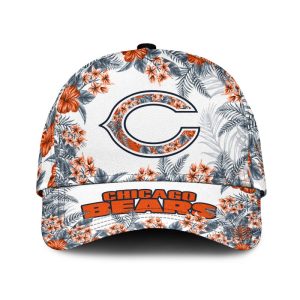 Chicago Bears Hawaii Pattern Classic Cap AZCCAP095