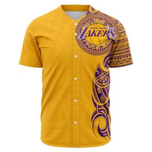 Los Angeles Lakers Baseball Jersey BG923