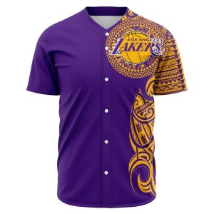 Los Angeles Lakers Baseball Jersey BG924