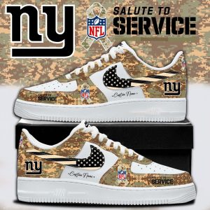 New York Giants Salute To Service Limited Edition AF1 New 2025 SPTNEWAF056