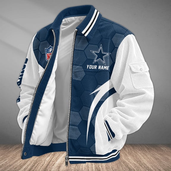 Dallas Cowboys Touchdown Classic Varsity Jacket SPTTCVJ041