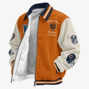 Chicago Bears Touchdown Classic Varsity Jacket SPTTCVJ070