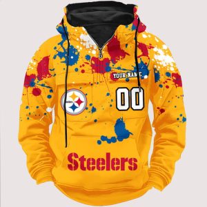 Pittsburgh Steelers Classic Revival 3D Hoodie SPTVCSH284