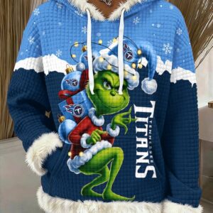 Tennessee Titans Fuzzy Trim Hoodie SPTFTH095