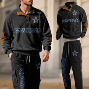 Dallas Cowboys Corduroy Work Suit Set SPTCWSS009
