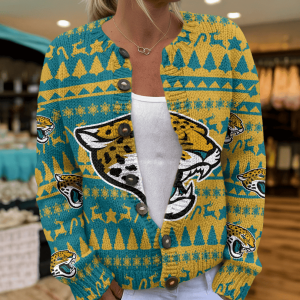 Jacksonville Jaguars Women's Cardigan Sweater SPTWCARSWT207